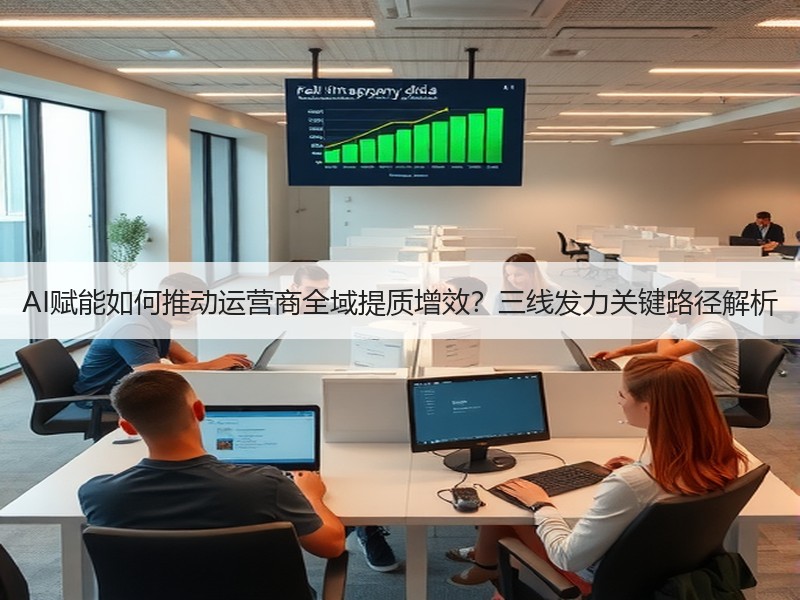 AI赋能如何推动运营商全域提质增效？三线