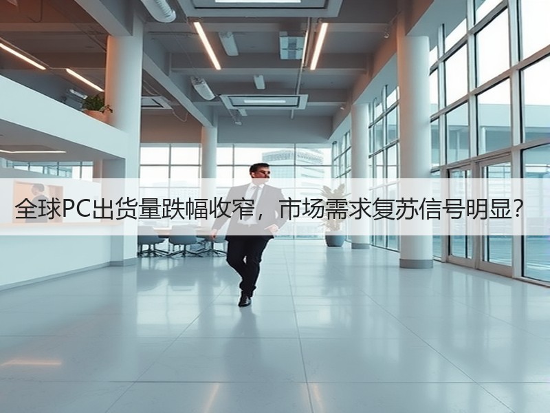 全球PC出货量跌幅收窄，市场需求复苏信号