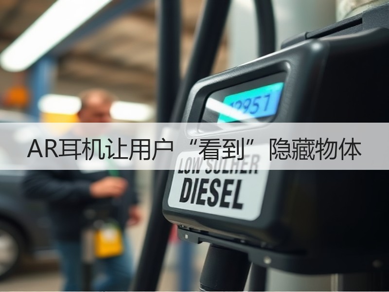 AR耳机让用户“看到”隐藏物体