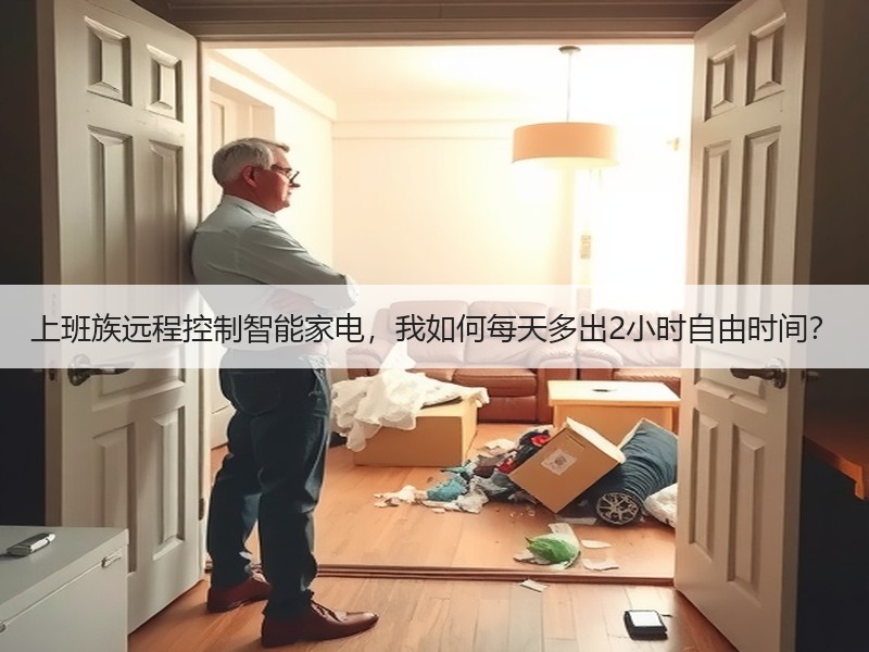 上班族远程控制智能家电，我如何每天多出2