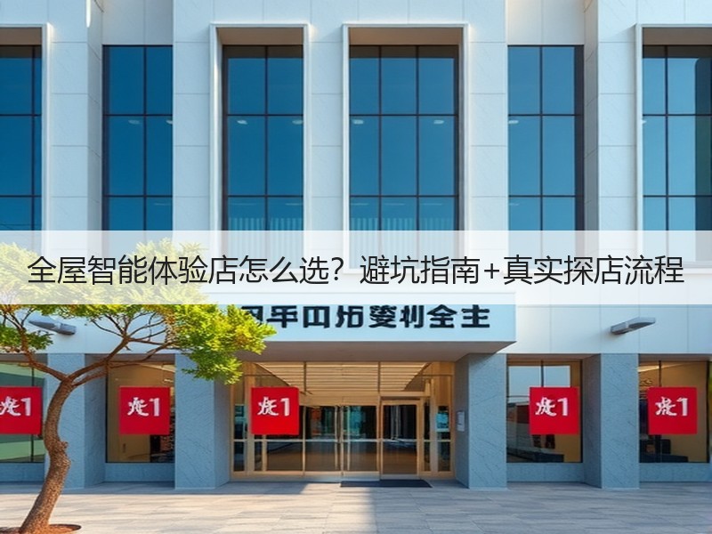 全屋智能体验店怎么选？避坑指南+真实探店
