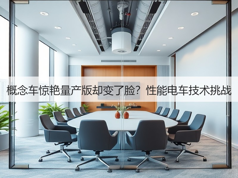 概念车惊艳量产版却变了脸？性能电车技术挑