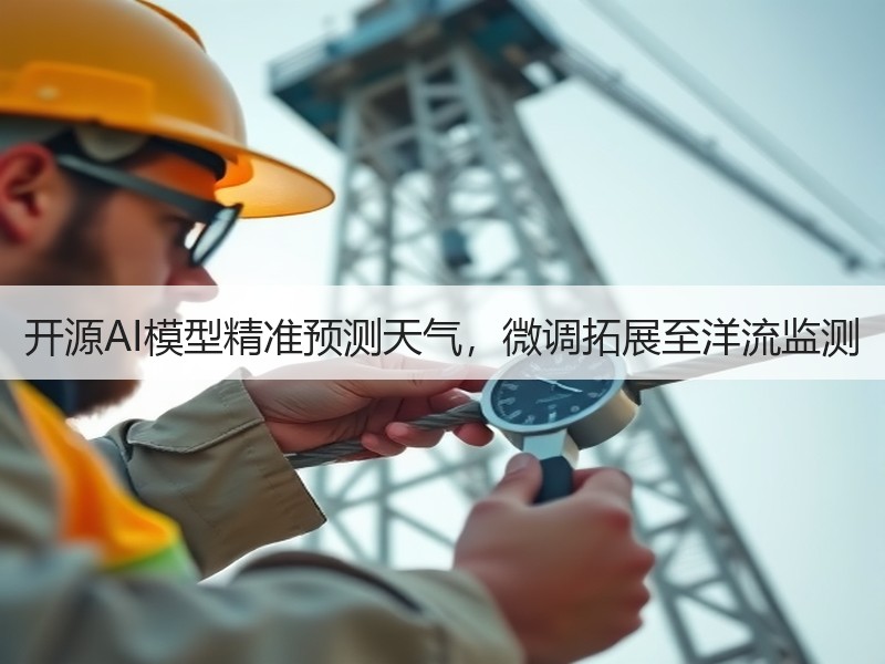 开源AI模型精准预测天气，微调拓展至洋流