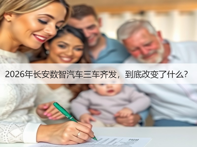 2026年长安数智汽车三车齐发，到底改变