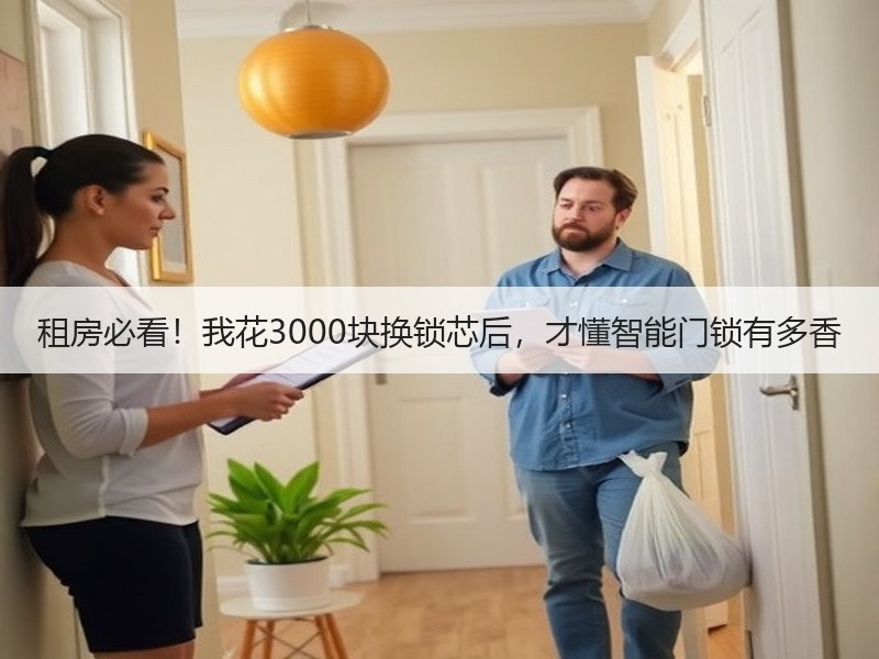租房必看！我花3000块换锁芯后，才懂智