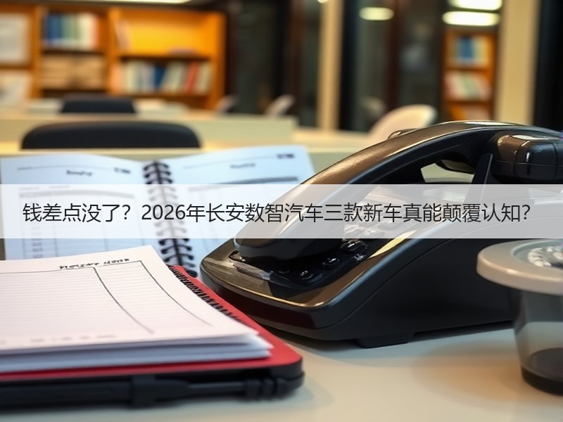 钱差点没了？2026年长安数智汽车三款新