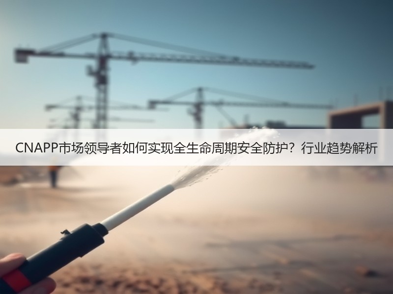 CNAPP市场领导者如何实现全生命周期安
