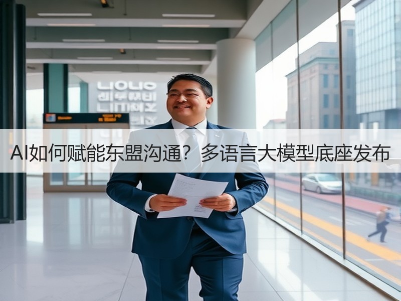 AI如何赋能东盟沟通？多语言大模型底座发