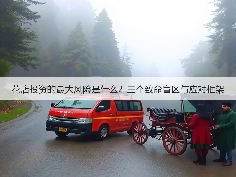 花店投资的最大风险是什么？三个致命盲区与