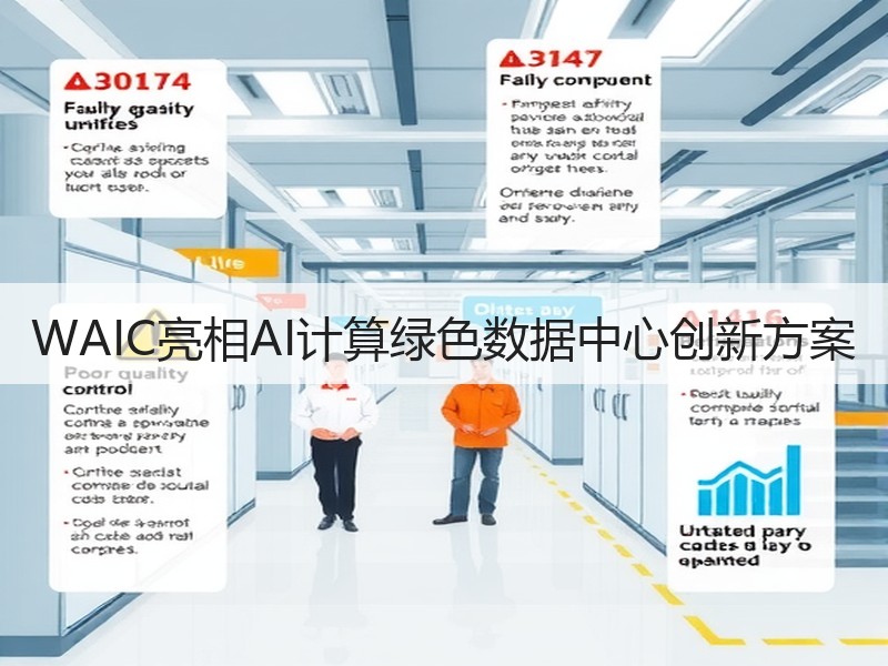 WAIC亮相AI计算绿色数据中心创新方案