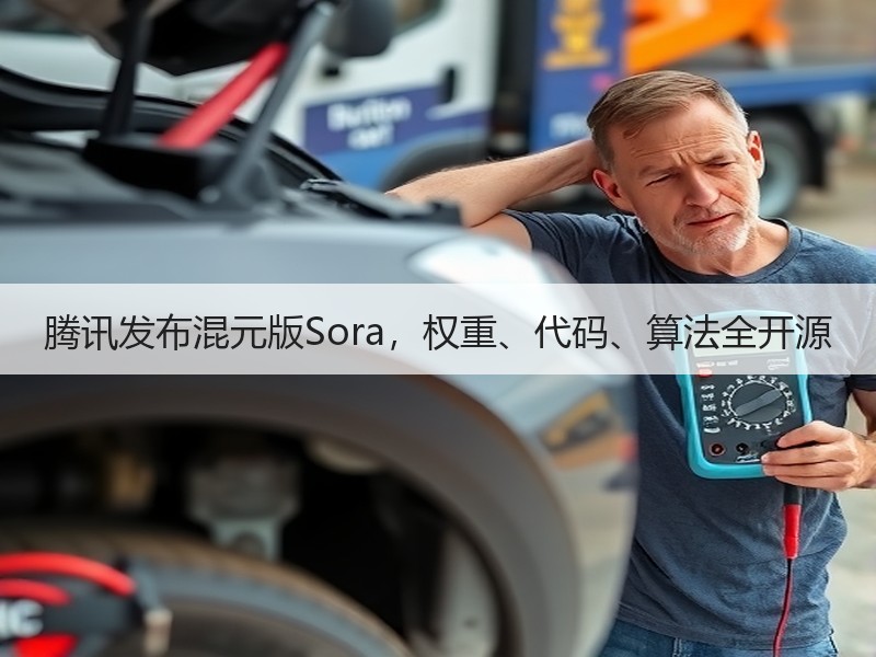 腾讯发布混元版Sora，权重、代码、算法