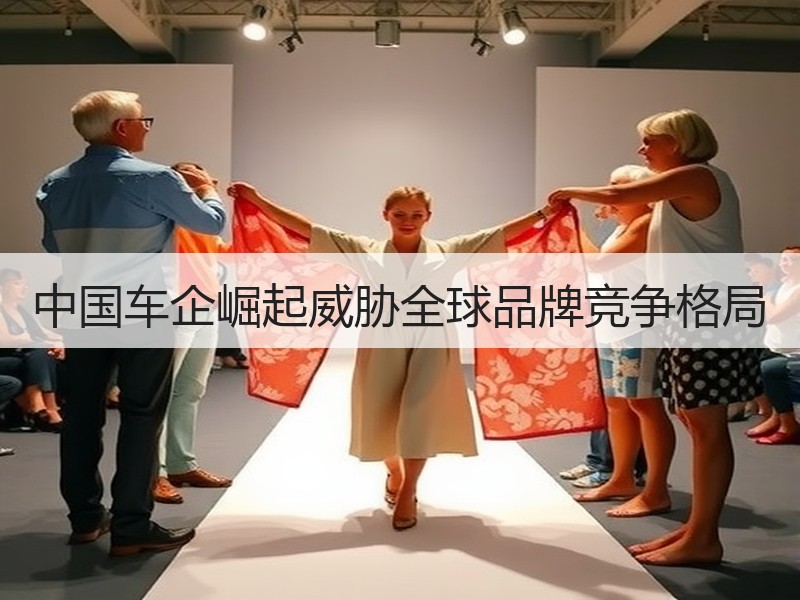 中国车企崛起威胁全球品牌竞争格局