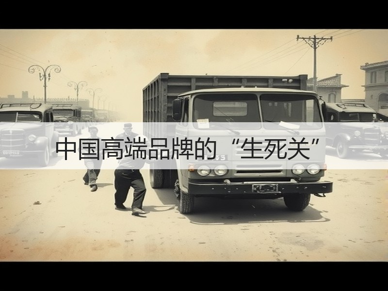 中国高端品牌的“生死关”