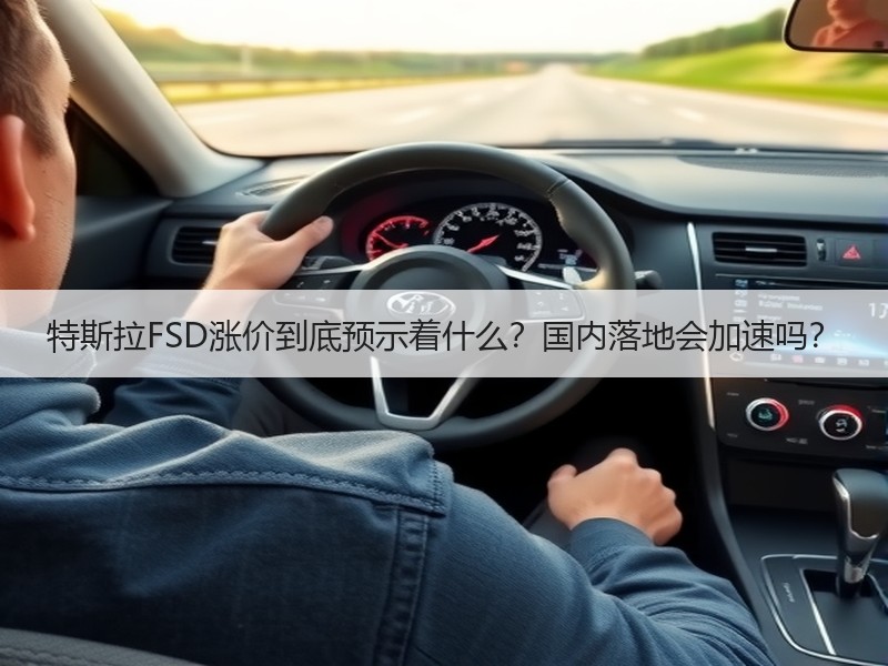 特斯拉FSD涨价到底预示着什么？国内落地