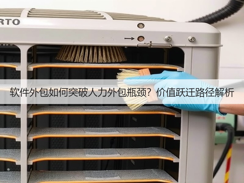 软件外包如何突破人力外包瓶颈？价值跃迁路