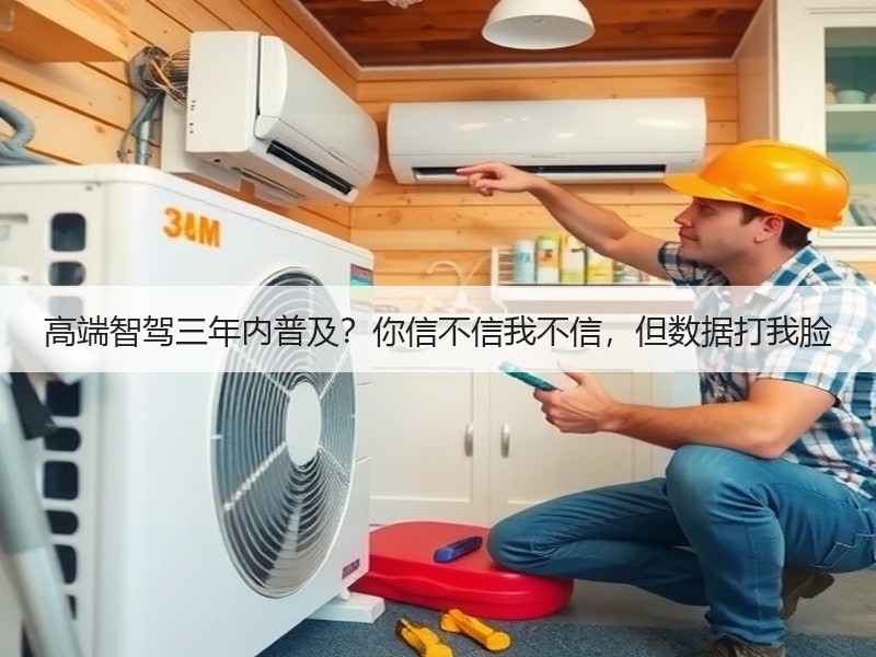 高端智驾三年内普及？你信不信我不信，但数