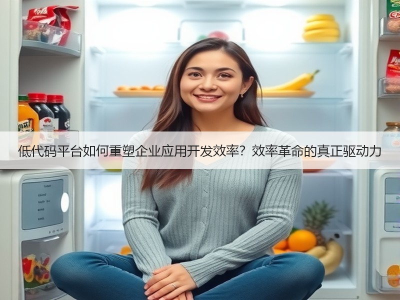 低代码平台如何重塑企业应用开发效率？效率