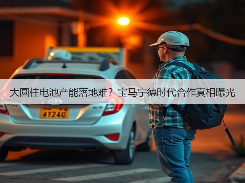 大圆柱电池产能落地难？宝马宁德时代合作真