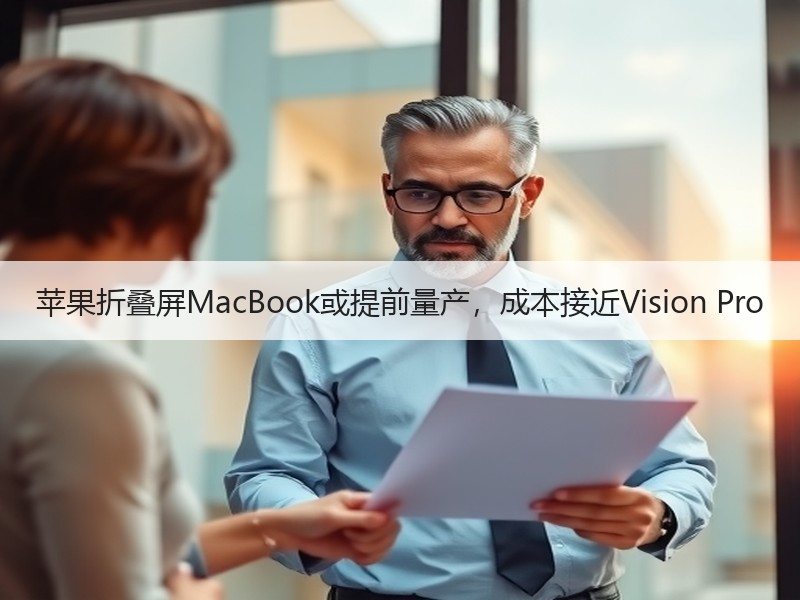 苹果折叠屏MacBook或提前量产，成本