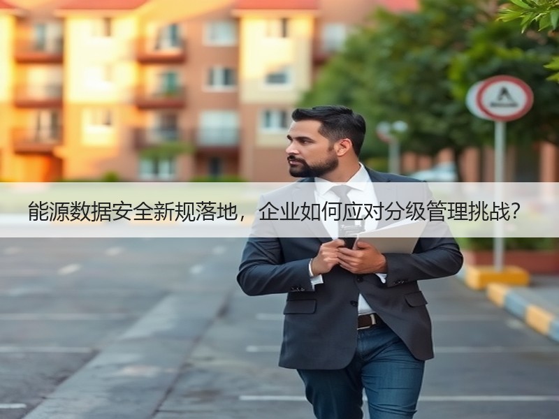 能源数据安全新规落地，企业如何应对分级管