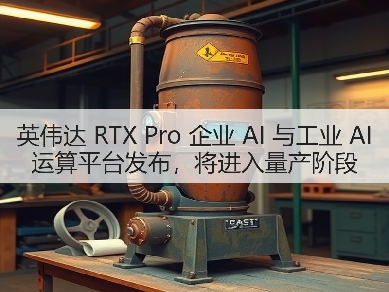 英伟达 RTX Pro 企业 AI 与工