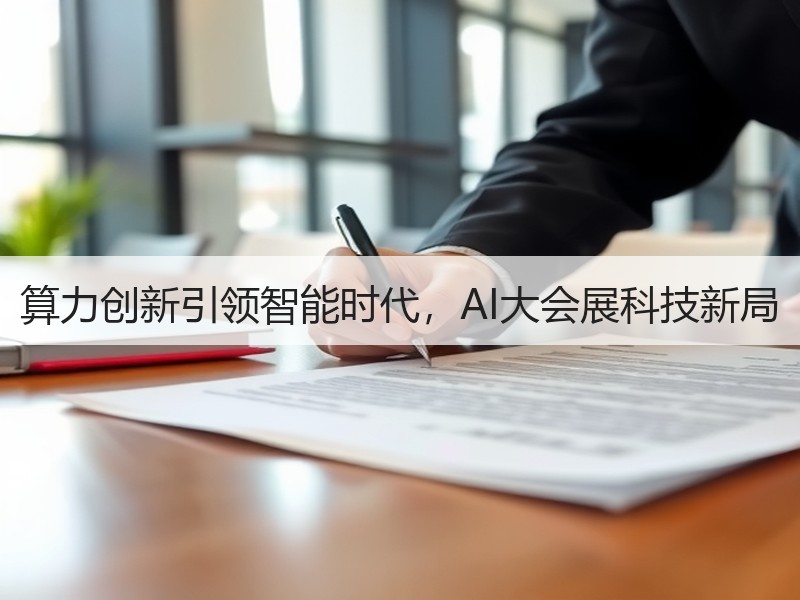 算力创新引领智能时代，AI大会展科技新局