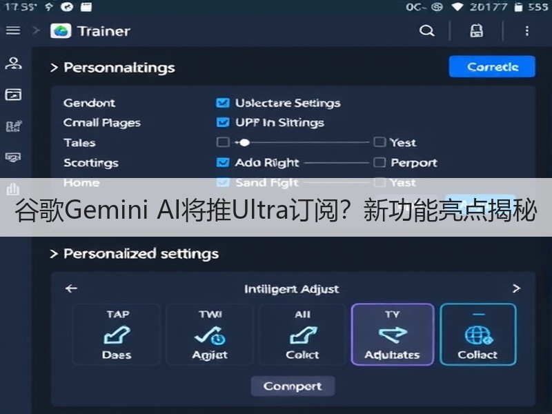 谷歌Gemini AI将推Ultra订阅