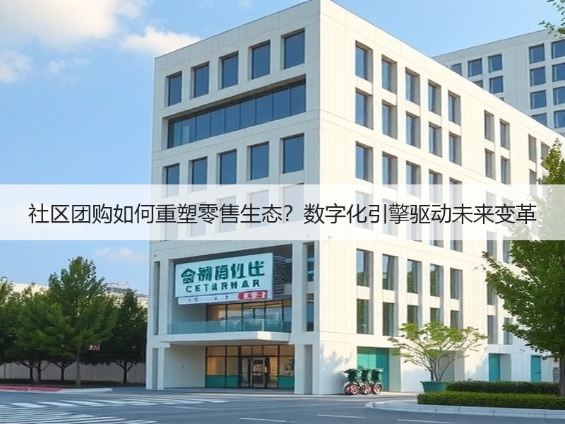 社区团购如何重塑零售生态？数字化引擎驱动