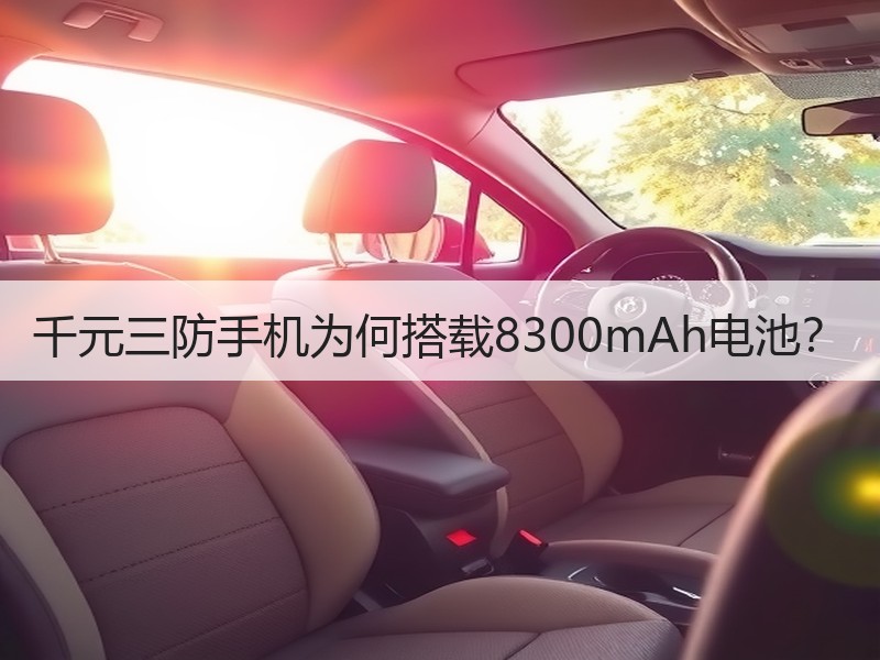 千元三防手机为何搭载8300mAh电池？