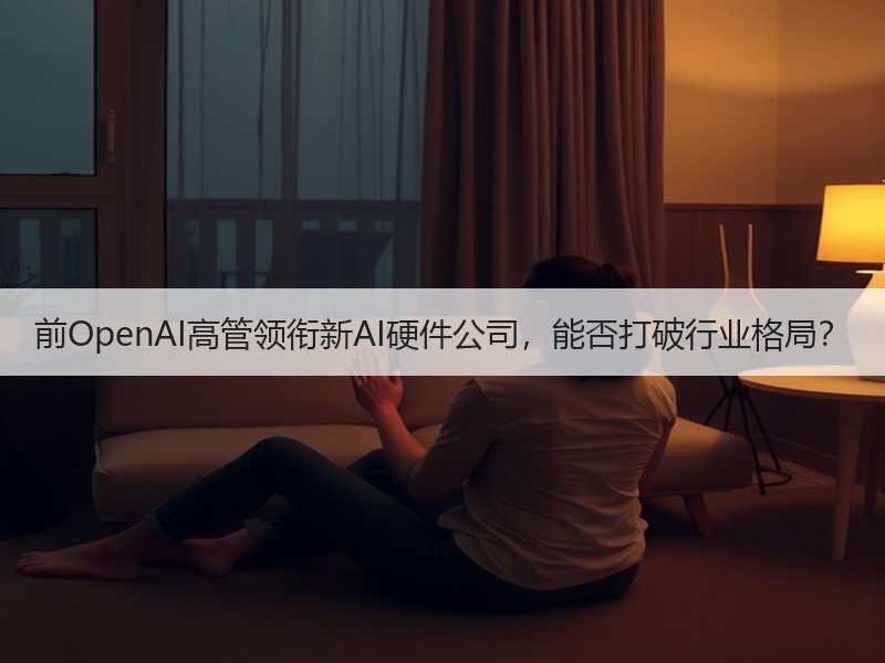 前OpenAI高管领衔新AI硬件公司，能