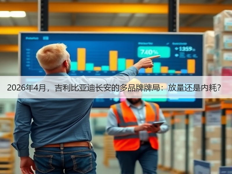 2026年4月，吉利比亚迪长安的多品牌牌
