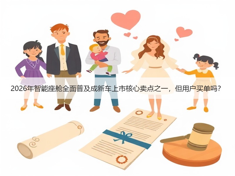 2026年智能座舱全面普及成新车上市核心