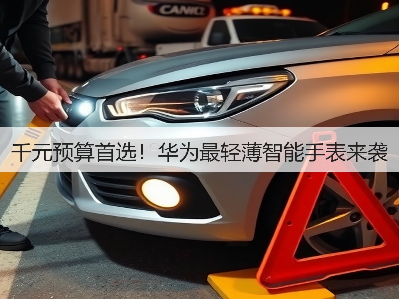 千元预算首选！华为最轻薄智能手表来袭