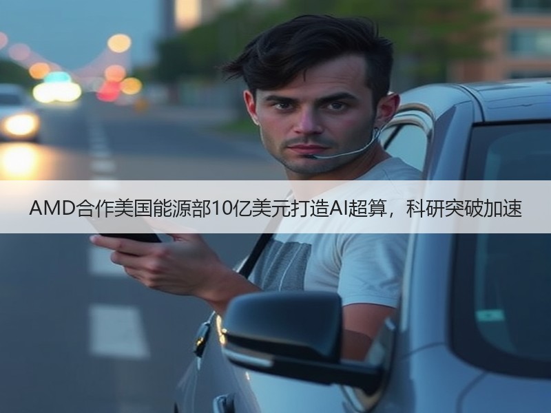 AMD合作美国能源部10亿美元打造AI超