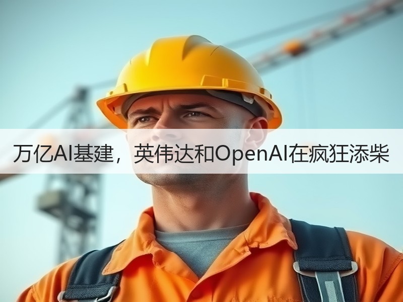 万亿AI基建，英伟达和OpenAI在疯狂