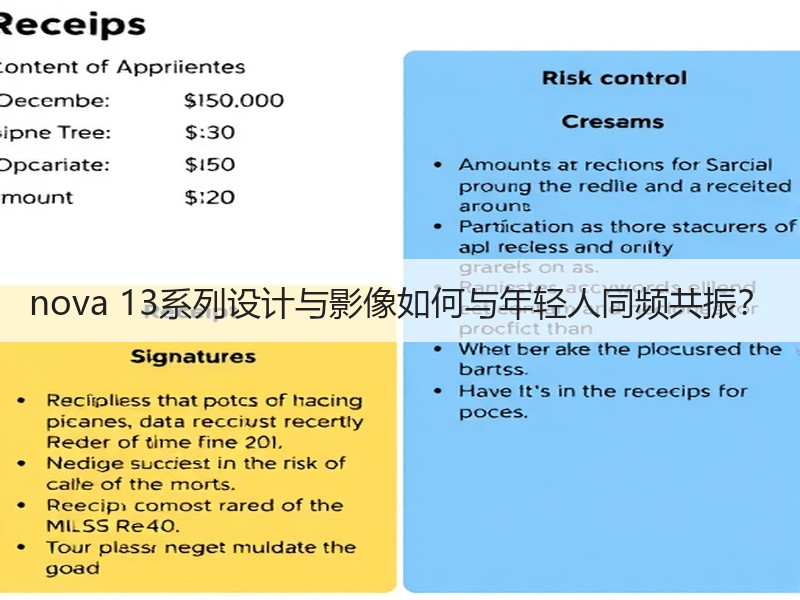 nova 13系列设计与影像如何与年轻人