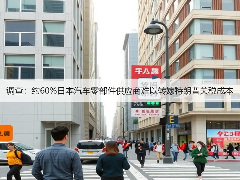 调查：约60%日本汽车零部件供应商难以转