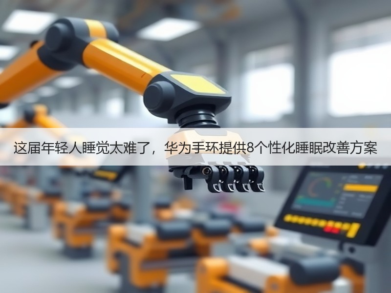 这届年轻人睡觉太难了，华为手环提供8个性