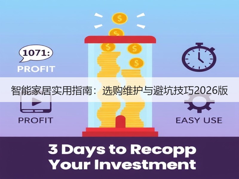 智能家居实用指南：选购维护与避坑技巧20