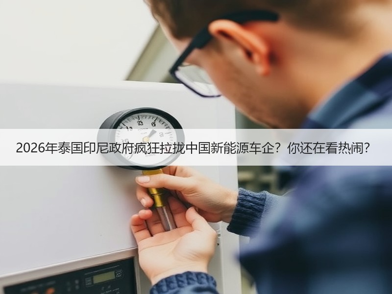 2026年泰国印尼政府疯狂拉拢中国新能源