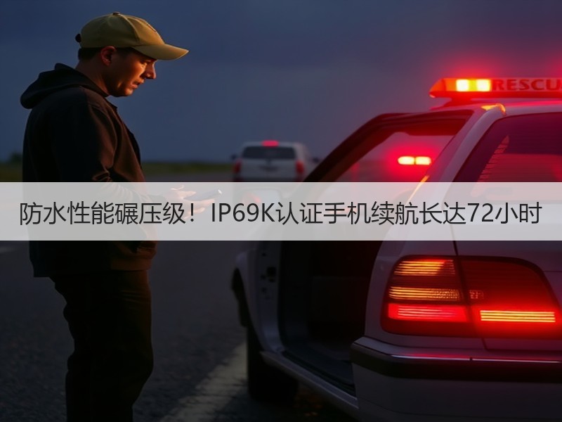 防水性能碾压级！IP69K认证手机续航长