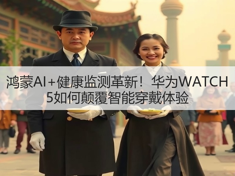 鸿蒙AI+健康监测革新！华为WATCH 