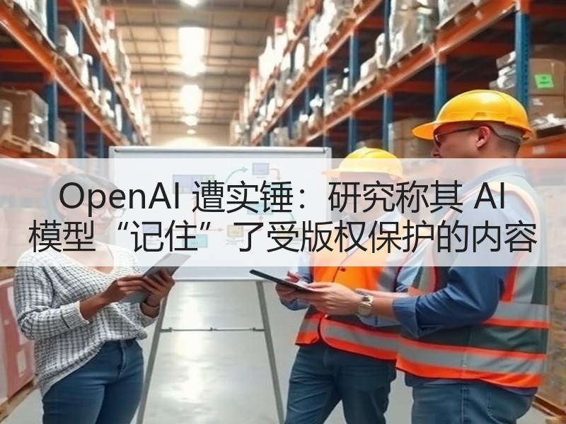 OpenAI 遭实锤：研究称其 AI 模
