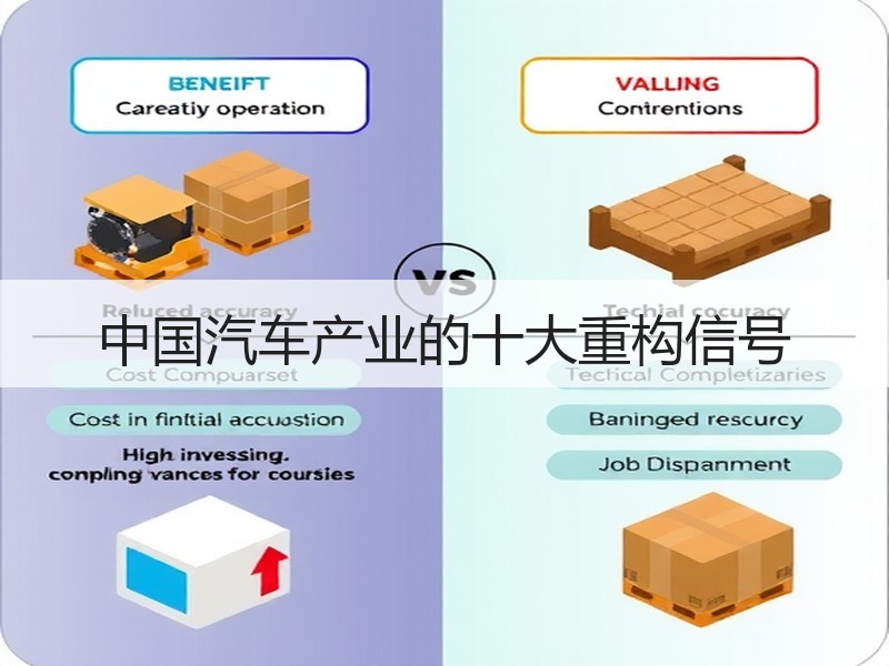 中国汽车产业的十大重构信号