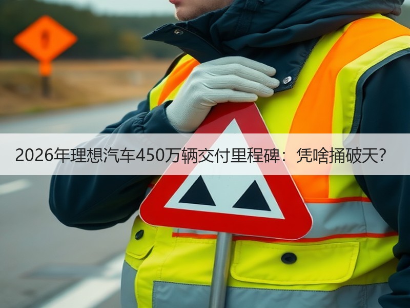 2026年理想汽车450万辆交付里程碑：