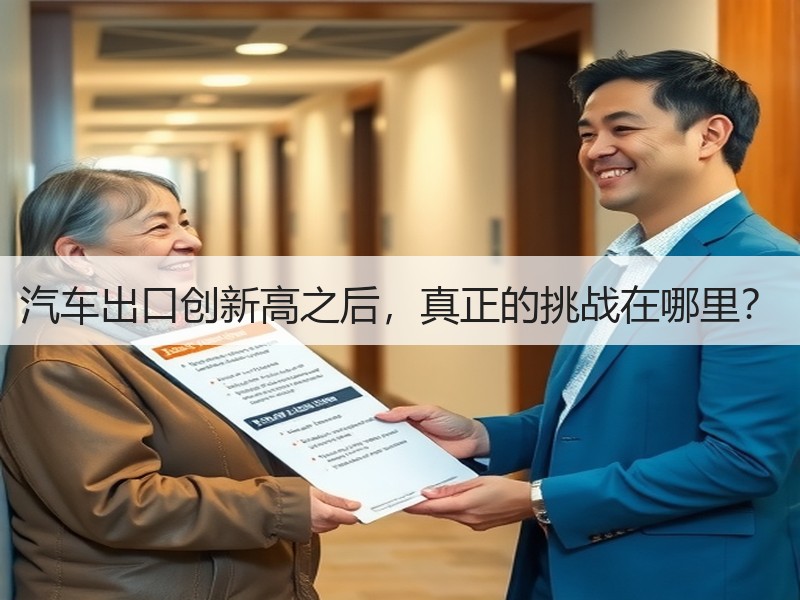 汽车出口创新高之后，真正的挑战在哪里？