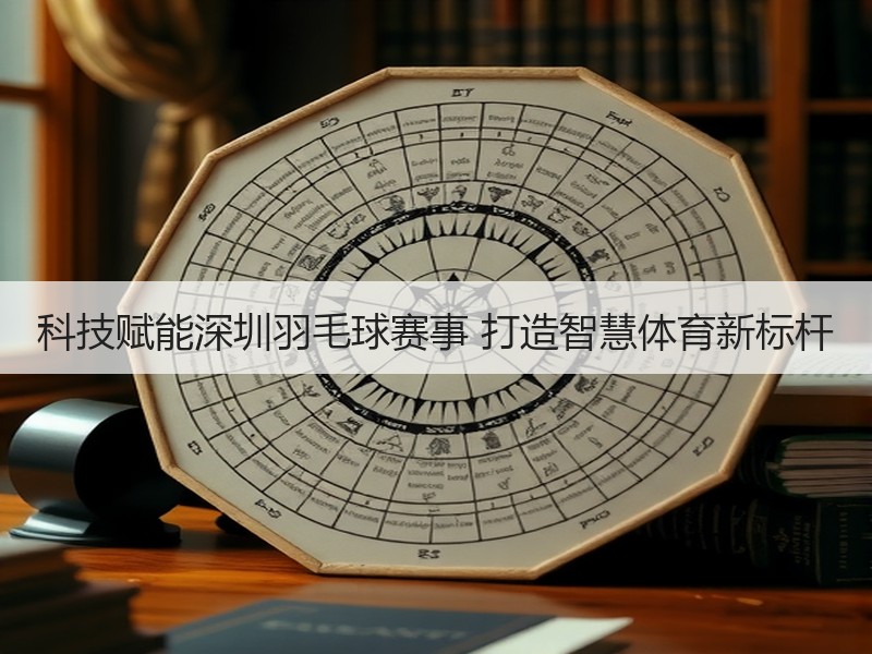 科技赋能深圳羽毛球赛事 打造智慧体育新标