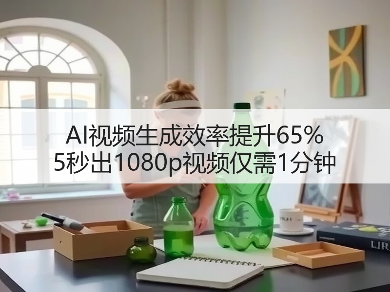 AI视频生成效率提升65% 5秒出108