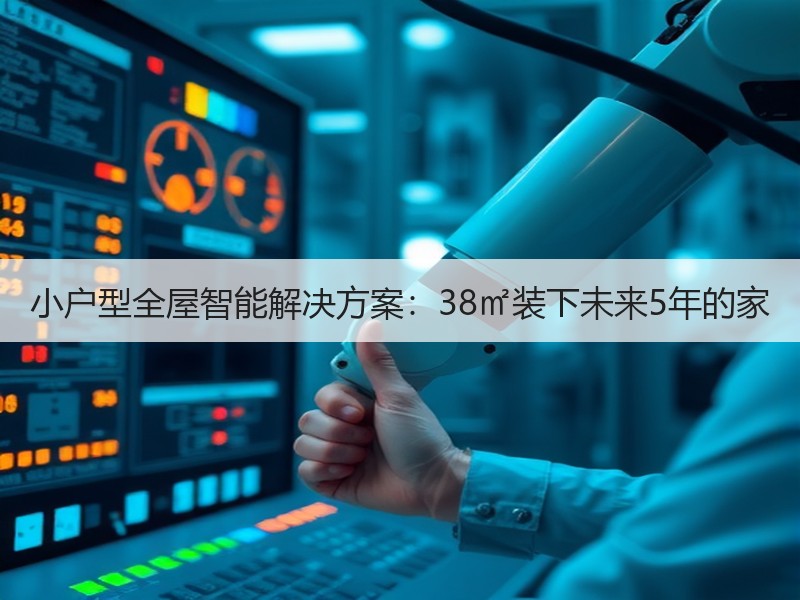 小户型全屋智能解决方案：38㎡装下未来5
