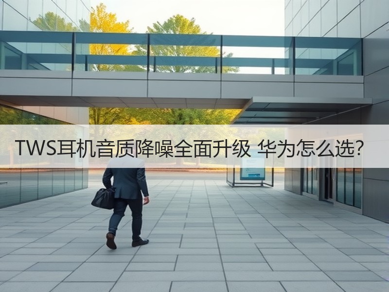 TWS耳机音质降噪全面升级 华为怎么选？